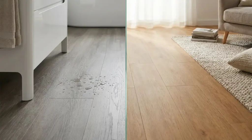 SPC vs Laminate Flooring: Durability, Water Resistance & Cost