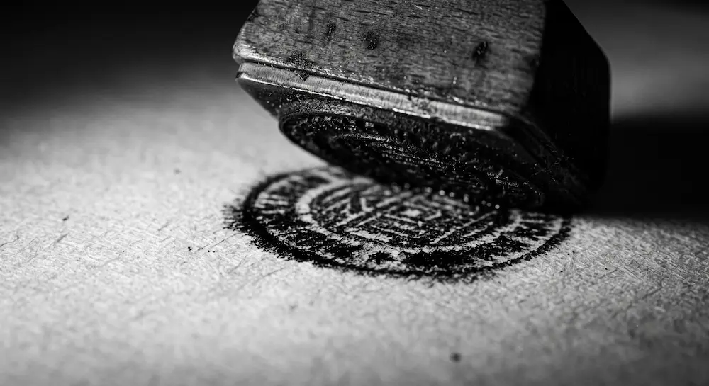 third party verification stamp on ESG flooring certification document